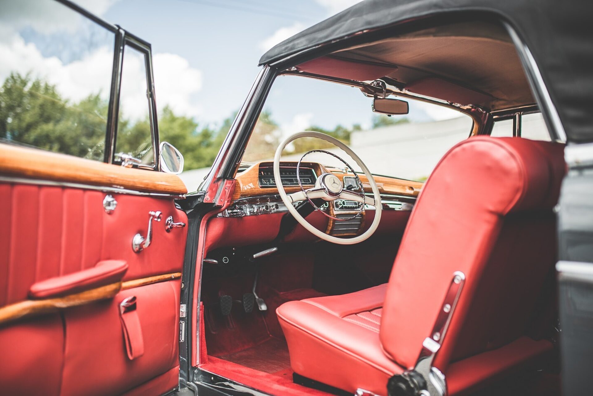 1959 Mercedes-Benz 220S "ponton" cabriolet