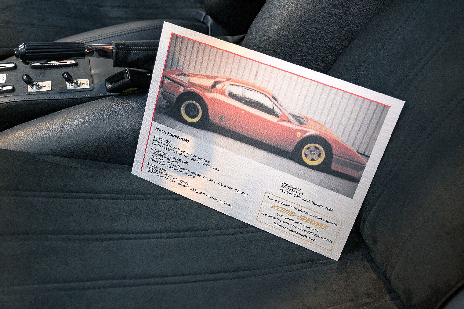 1978 Ferrari 512BB Koenig Double Turbo